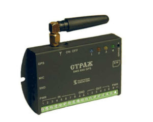 Блок управления с GSM модулем и антенной для усиления передачи сигнала