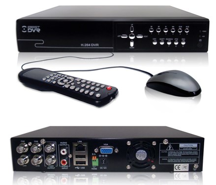 DVR видеорегистратор для аналоговых камер, модель BestDVR-404Light-NET